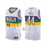 Maglia New Orleans Pelicans Solomon Hill Citta Bianco
