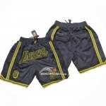 Pantaloncini Los Angeles Lakers Mamba Nero2