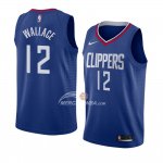 Maglia Los Angeles Clippers Tyrone Wallace Icon 2018 Blu