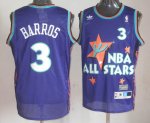 Maglia NBA Barros,All Star 1995 Blu