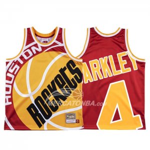 Maglia Houston Rockets Charles Barkley Mitchell & Ness Big Face Rosso