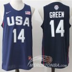 Maglia NBA Twelve USA Dream Team Green Blu