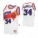 Maglia Phoenix Suns Charles Barkley NO 34 Mitchell & Ness 1992-93 Bianco
