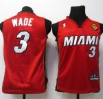 Maglia NBA Bambino Wade,Miami Heats Rosso