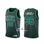 Maglia Boston Celtics Marcus Smart Earned 2020-21 Verde