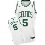 Maglia NBA Rivoluzione 30 Garnett,Boston Celtics Bianco