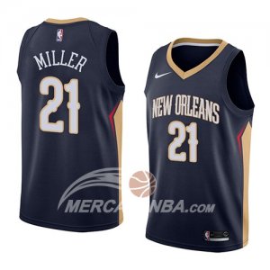 Maglia NBA New Orleans Pelicans Darius Miller Icon 2018 Blu
