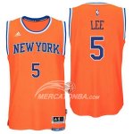 Maglia NBA Lee New York Knicks Naranja