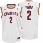 Maglia Cleveland Cavaliers Kyrie Irving NO 2 Bianco