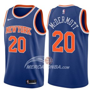 Maglia NBA New York Knicks Doug Mcdermott Icon 2017-18 Blu