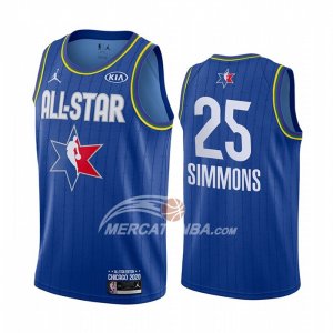 Maglia All Star 2020 Philadelphia 76ers Ben Simmons Blu