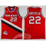 Maglia NBA Rivoluzione 30 Drexler,Portland Trail Blazers Rosso