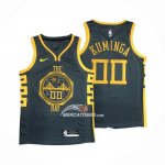 Maglia Golden State Warriors Jonathan Kuminga NO 00 Citta 2018-19 Blu