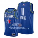 Maglia All Star 2020 Atlanta Hawks Trae Young Blu