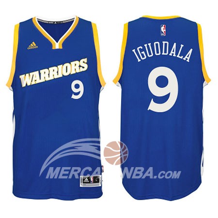 Maglia NBA Iguodala,Golden State Warriors Blu