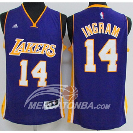 Maglia NBA Ingram,Los Angeles Lakers Purpura