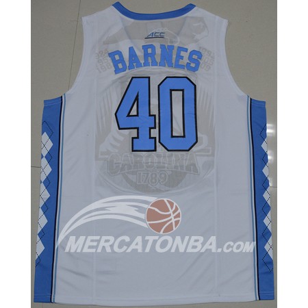 Maglia NBA NCAA Harrison Barnes Bianco