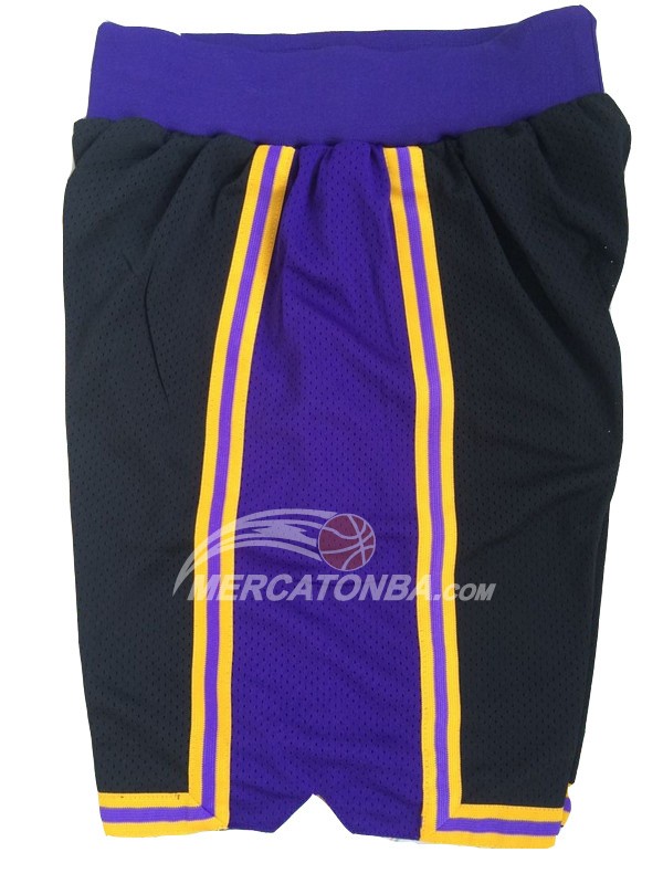 Pantaloni Los Angeles Lakers Nero [AB0343] - €18.00 : Maglie NBA Store ...