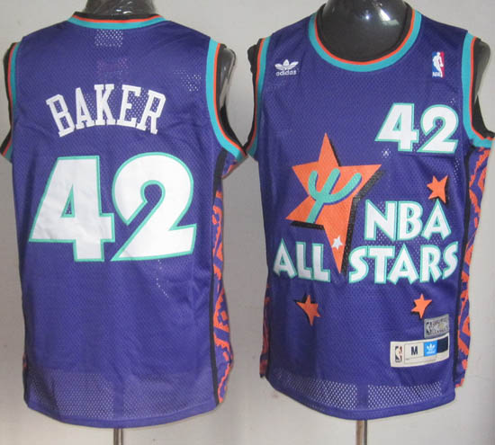 Maglia NBA Baker,All Star 1995 Blu