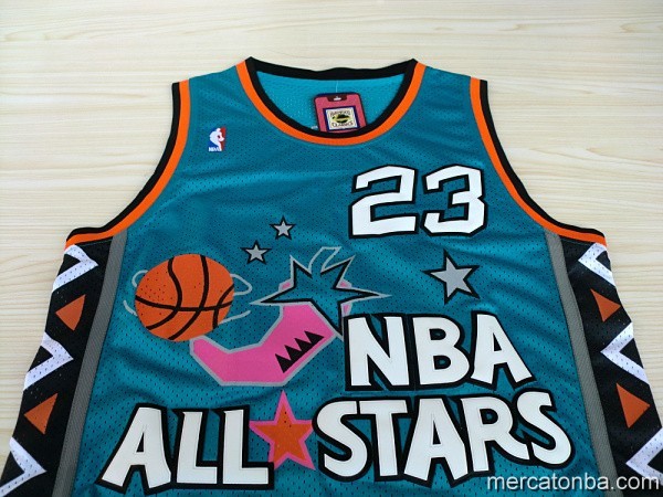 Maglia NBA Jordan,All Star 1996 Verde [itN022] - €25.50 : Maglie NBA ...