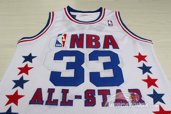Maglia NBA Bird,All Star 1990 Bianco