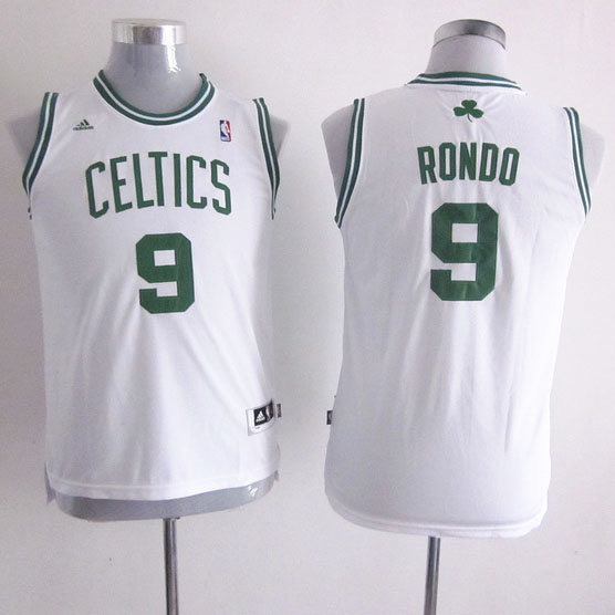Maglia NBA Bambino Rondo,Boston Celtics Bianco
