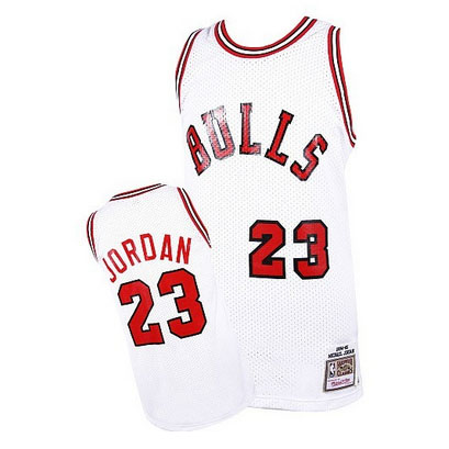 Maglia NBA Jordan,Chicago Bulls Bianco