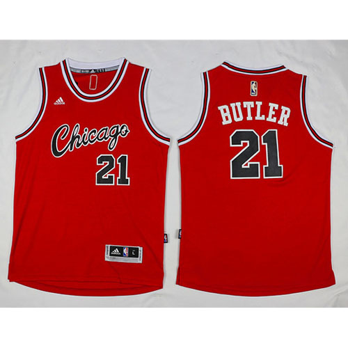 Maglia NBA Retro Butler,Chicago Bulls Rosso