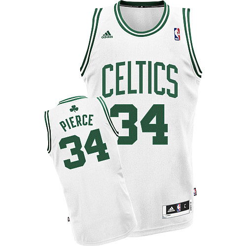 Maglia NBA Rivoluzione 30 Pierce,Boston Celtics Bianco