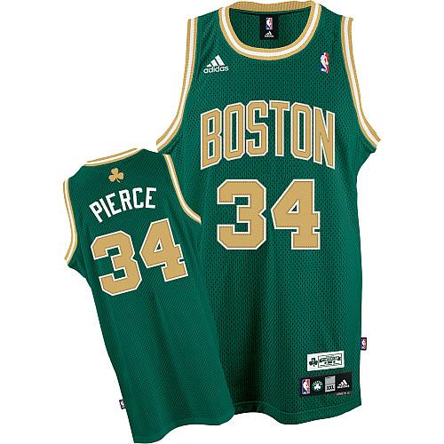 Maglia NBA Rivoluzione 30 Pierce,Boston Celtics Verde