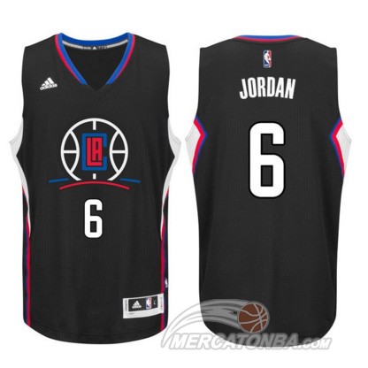 Maglia NBA Jordan,Los Angeles Clippers Nero