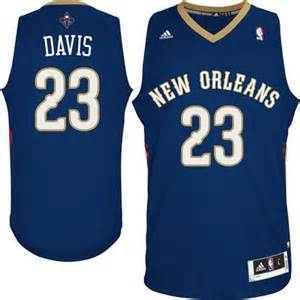 Maglia NBA Rivoluzione 30 Davis,New Orleans Pelicans Blu2