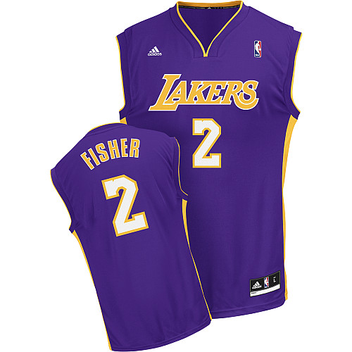 Maglia NBA Fisher,Los Angeles Lakers Porpora