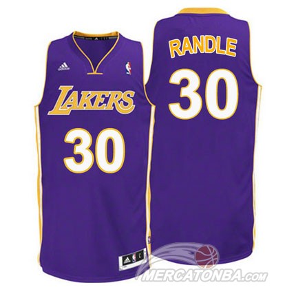 Maglia NBA Randle,Los Angeles Lakers Porpora
