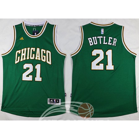Maglia NBA Butler, Chicago Bulls Verde