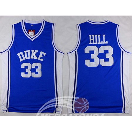 Maglia NBA NCAA Duke,Hill Blu