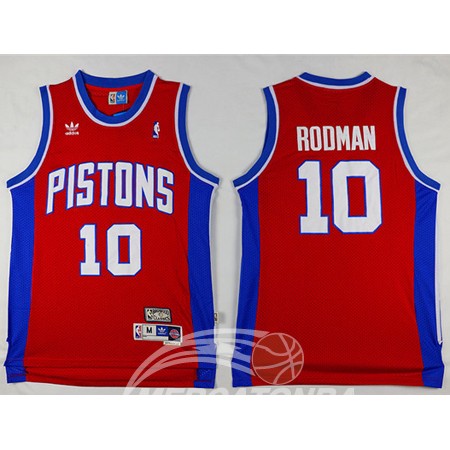 Maglia NBA Rooman,Detroit Pistons Rosso