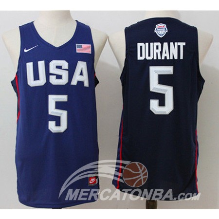 Maglia NBA Twelve USA Dream Team Durant Blu