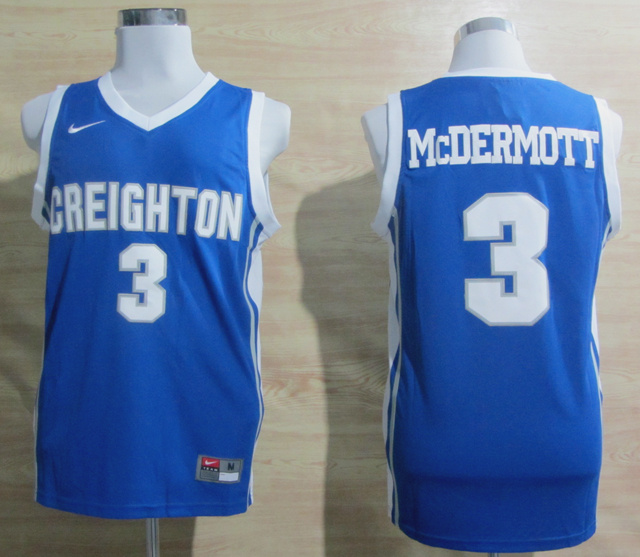 Maglia NBA NCAA McDermott,Creighton Blu