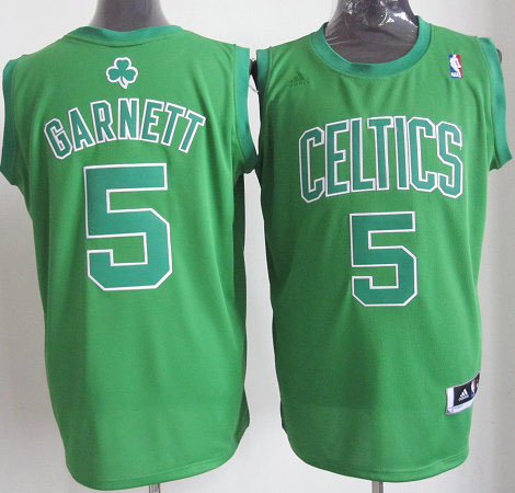 Maglia NBA Natale 2012 Garnett Verde