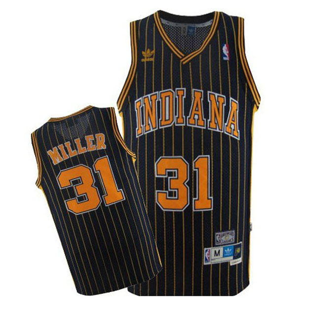 Maglia NBA Miller,Indiana Pacers Nero