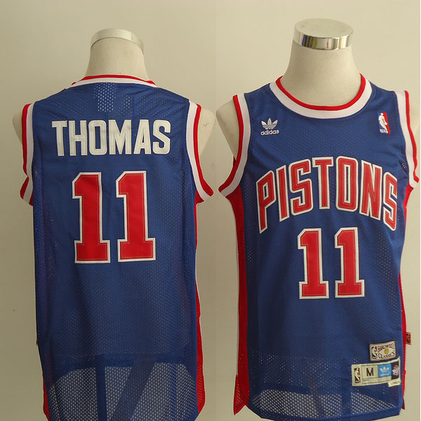 Maglia NBA Thomas,Detroit Pistons Blu