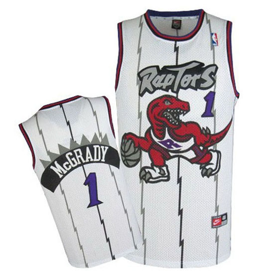 Maglia NBA McGrady,Toronto Raptors Bianco