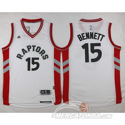Maglia NBA Bennett,Toronto Raptors Bianco