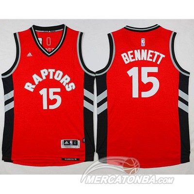 Maglia NBA Bennett,Toronto Raptors Rosso