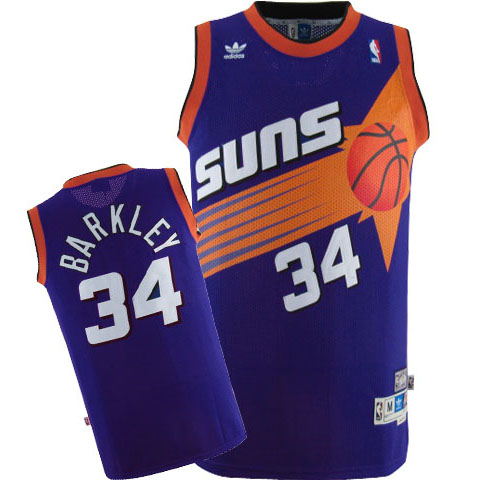 Maglia NBA Charles,Phoenix Suns Barkley Blu