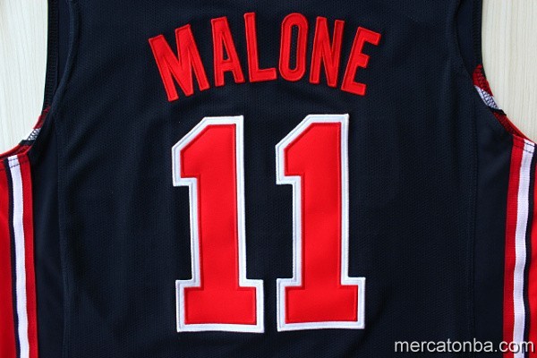 Maglia NBA Malone,USA 1992 Nero
