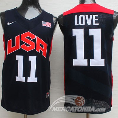 Maglia NBA Love,USA 2012 Nero